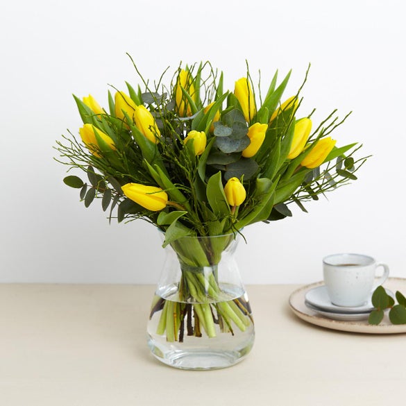 De gule tulipaner